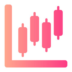 trading gradient icon