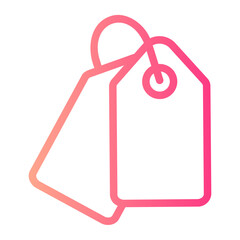 tag gradient icon