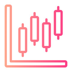 trading gradient icon