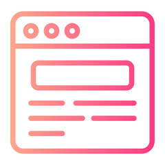 banner gradient icon