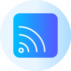 rss gradient icon