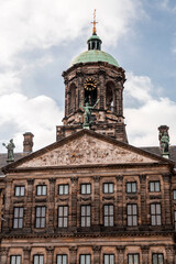 Fototapeta na wymiar The Royal Palace of Amsterdam, the Netherlands