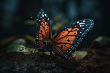 Fototapeta na wymiar Butterfly art. Generative AI