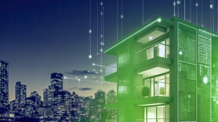 Modern smart home systems design. Generative AI