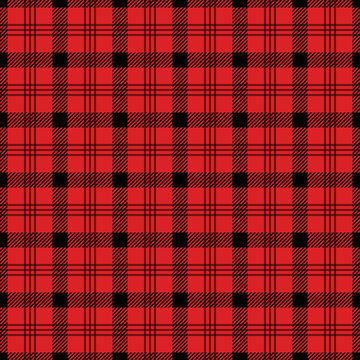 Tartan plaid pattern background set. Seamless check plaid graphic in Red & Black,White and off white for scarf, flannel shirt, blanket, throw, duvet cover, ruby buffelo ,plaid pattern design,check pat