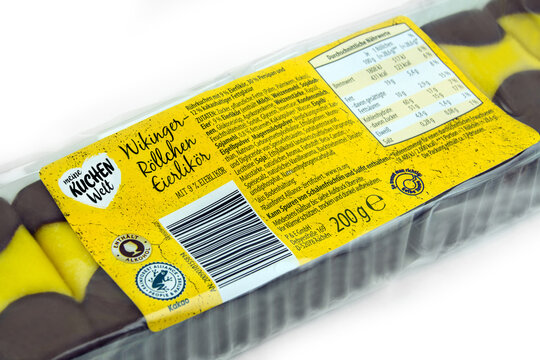 Wikinger-R&ouml;llchen mit Eierlik&ouml;r und Verpackung von Meine Kuchen Welt