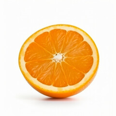 Oranges isolated. Illustration AI Generative