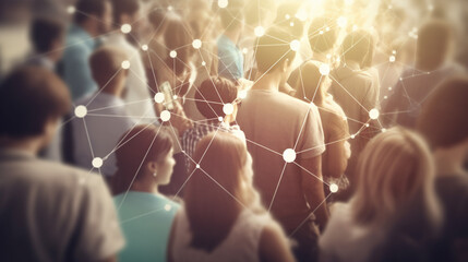 connecting peoples Generated AI