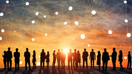 connecting peoples Generated AI