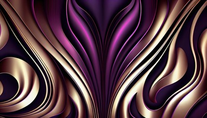 Sumptuous Velvet Waves, Rich Jewel Tones, Sensual Folds, Luxury Abstract Wallpaper, 8K High Resolution. Generative AI.