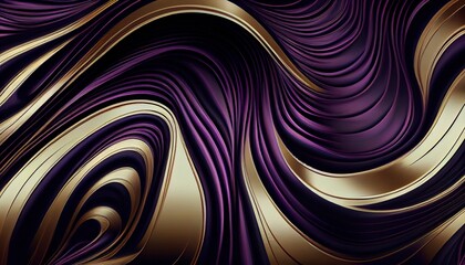 Sumptuous Velvet Waves, Rich Jewel Tones, Sensual Folds, Luxury Abstract Wallpaper, 8K High Resolution. Generative AI.