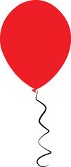 Red balloon. Party. Birthday. Happy birthday. Balloons. Birthday cake. Children. Toys. Fun.