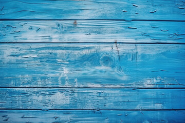 Blue Wood Paint Grunge Texture, Fancy Vintage Christmas background, created with Generative AI