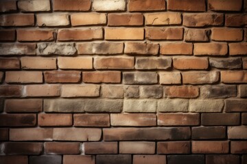 Obraz premium Close-up, old bricks, background. Generative ai.