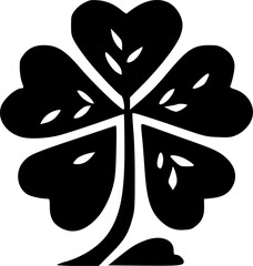 Irish | Minimalist and Simple Silhouette - Vector illustration