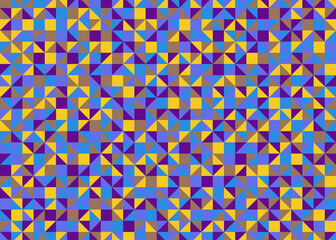 Color Rhombus tile tessellation pattern illustration