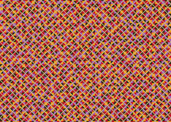 Color Rhombus tile tessellation pattern illustration
