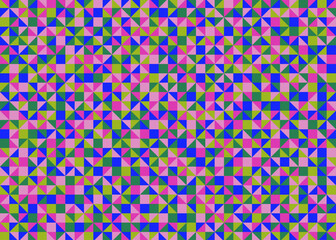 Color Rhombus tile tessellation pattern illustration