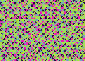 Color Rhombus tile tessellation pattern illustration