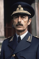 Serious Latin American general. Generative AI