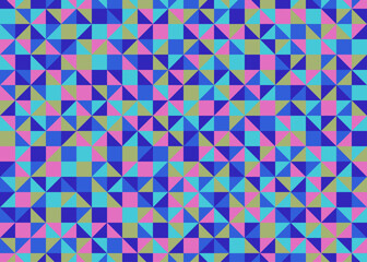 Color Rhombus tile tessellation pattern illustration