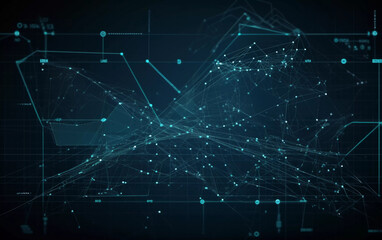 Fototapeta premium abstract technology background