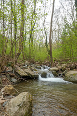 Obraz premium Spring view of Belasitsa Mountain, Bulgaria