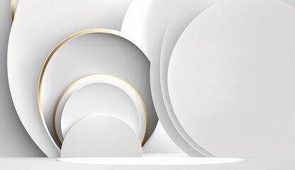 自然な構図のプレゼンテーション製品のオリジナルの美しい背景画像です。[Original beautiful background images of natural composition presentation products.]　Generating Ai