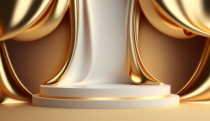 自然な構図のプレゼンテーション製品のオリジナルの美しい背景画像です。[Original beautiful background images of natural composition presentation products.]　Generating Ai