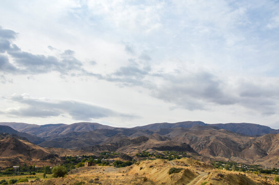 Spectacular Views To Vast Mountains Of Armenian Highlands Belong To Lesser Caucasus, Armenia