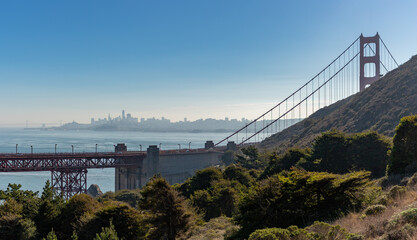 Golden Gate Bridge and San Francisco