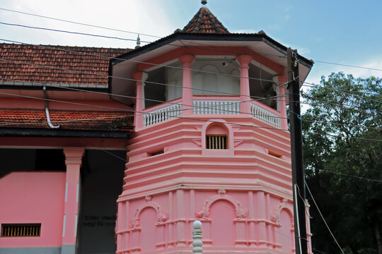 building of  anciant temple in village