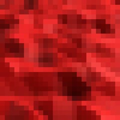 Red hexagon background in polygonal style. Vector template for presentations, advertisements, brochures, banners and more. eps 10