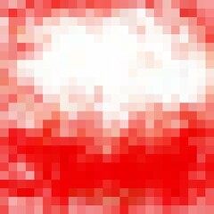 Red pixel background. Vector graphics. Template for presentation. eps 10