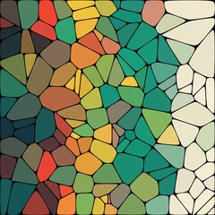 Background from pebbles. Abstract vector template for presentation. eps 10