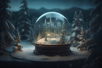 Magical winter worlds: beautiful snow globe scenes