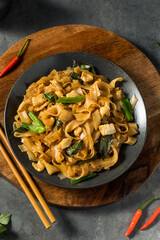 Spicy Homemade Thai Drunken Noodles