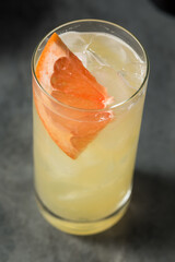 Cold Boozy Grapefruit Gin Radler