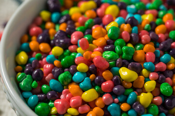Sugary Sweet Rainbow Nerdy Candy
