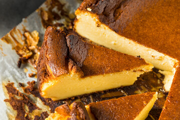 Baked Burnt Basque Cheesecake