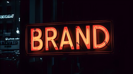 Brand neon Sign