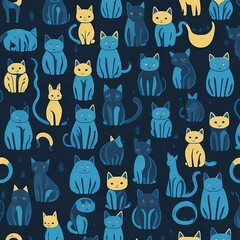 Cats pattern