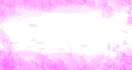 Fototapeta na wymiar Abstract pinky watercolor cloudy texture effect hand brush splash background