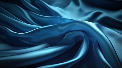 Obraz premium Luxury Silk Satin Curtain Background. Generative ai