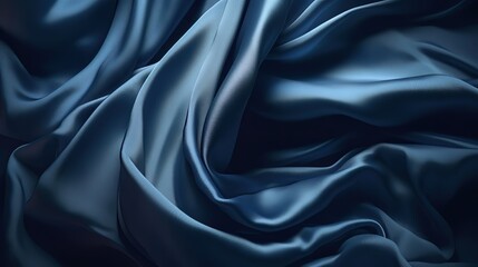 Obraz premium Luxury Silk Satin Curtain Background. Generative ai