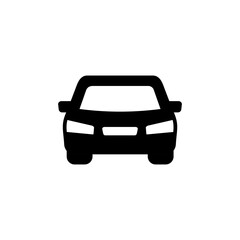 Plakat Car icon vector. Car sign. sedan
