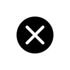 Fototapeta premium Close vector icon. Delete icon. remove, cancel, exit symbol.