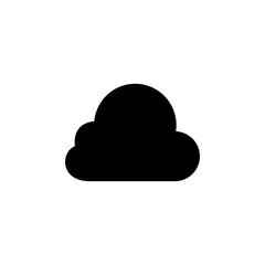 Cloud icon vector. cloud data. cloud services