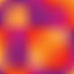 abstract colorful background. purple orange sunset warm retro color gradiant illustration. purple orange color gradiant background.4K purple orange gradient background with noise