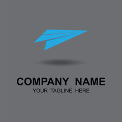 creative company logo design, brand company logo with slogan template